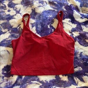 lululemon NY Dark Red Align Tank
